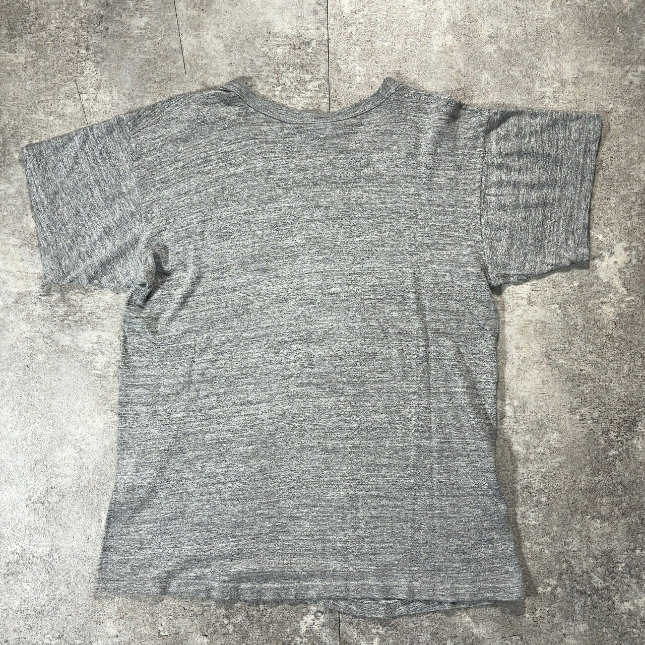 RUSSELL 60s Vintage Black Tag Heather Gray T-Shirt Size M