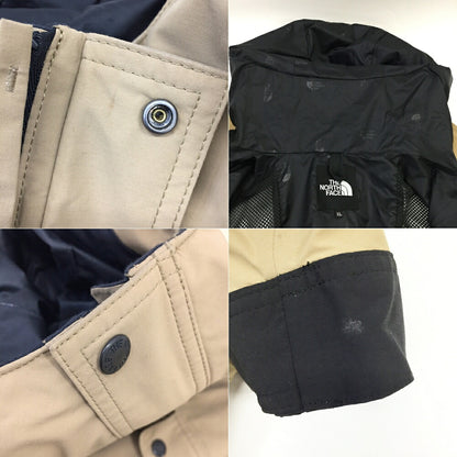 THE NORTH FACE Mountain Light Jacket Beige Black Size XL