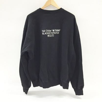 THE BLACK EYE PATCH x YUKI CHIBA Sweatshirt Black Size L
