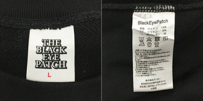 THE BLACK EYE PATCH x YUKI CHIBA Sweatshirt Black Size L