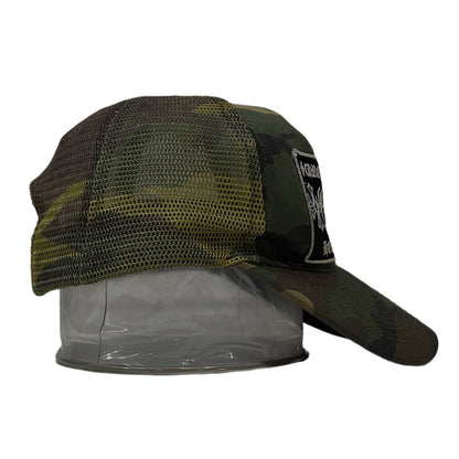 Vintage CHROME HEARTS CH PATCH Green Camo Mesh Size ONE SIZE