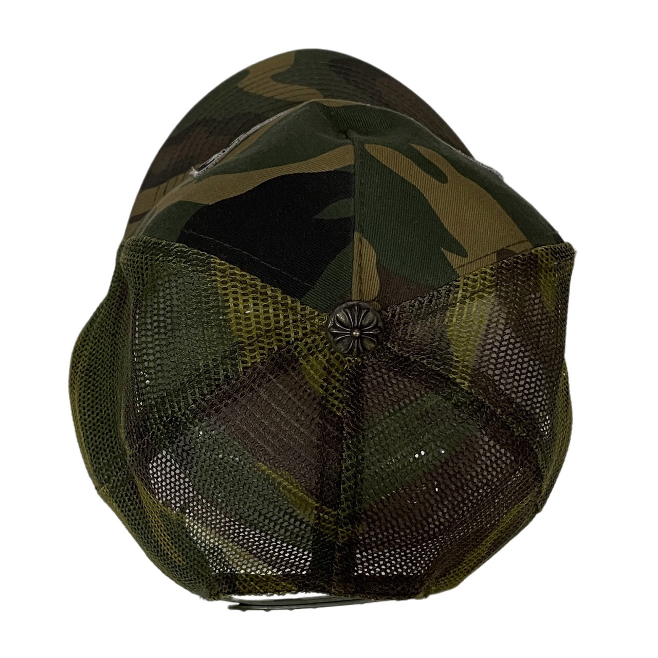 Vintage CHROME HEARTS CH PATCH Green Camo Mesh Size ONE SIZE