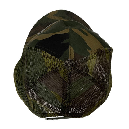 Vintage CHROME HEARTS CH PATCH Green Camo Mesh Size ONE SIZE