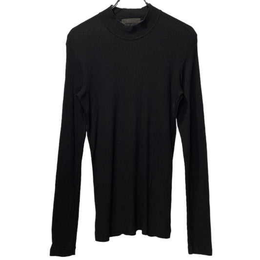 Vintage Y's for men Rayon Wool Rib Mock Neck T-Shirt Size XS
