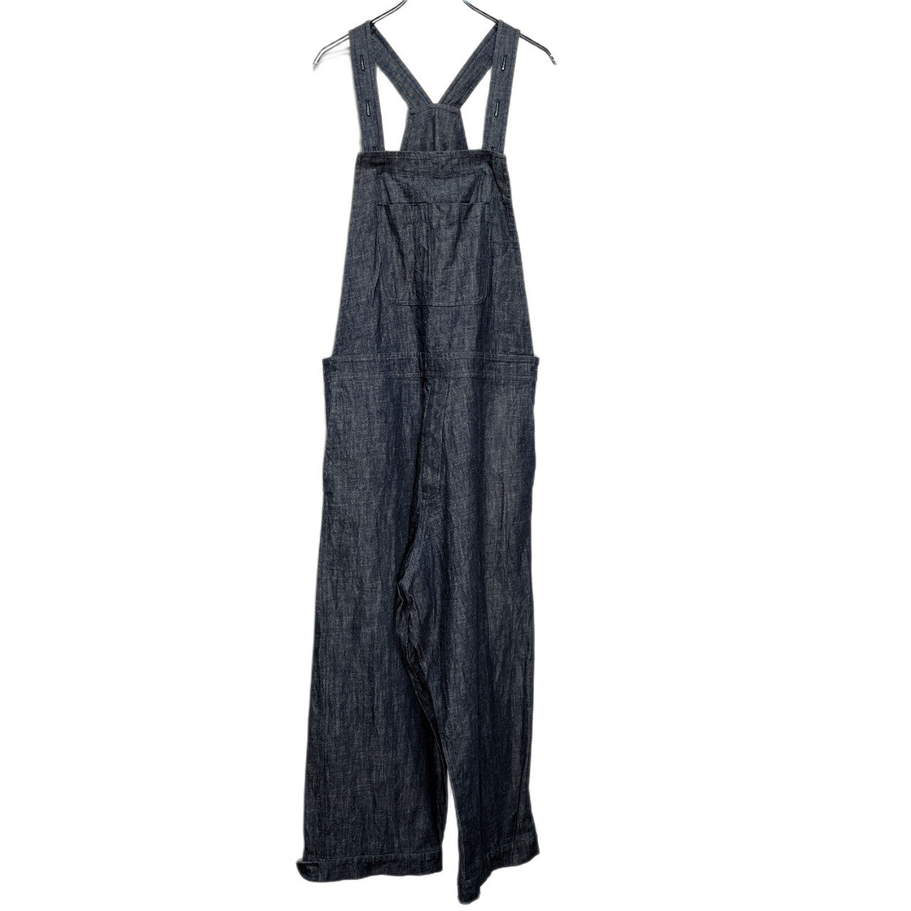 O PROJECT Cotton Linen Blue Denim Overalls Size M