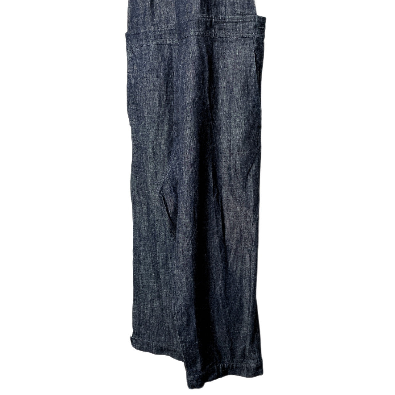 O PROJECT Cotton Linen Blue Denim Overalls Size M