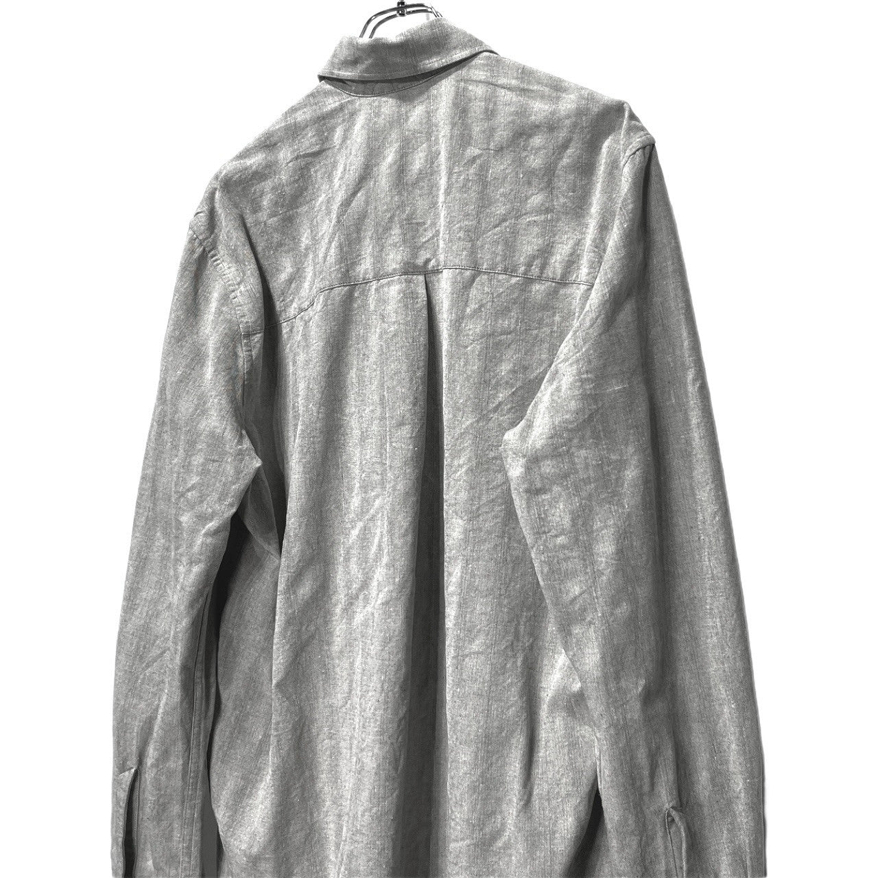 OUR LEGACY 26SS Shadow Stripe Regular Shirt Gray Size 44