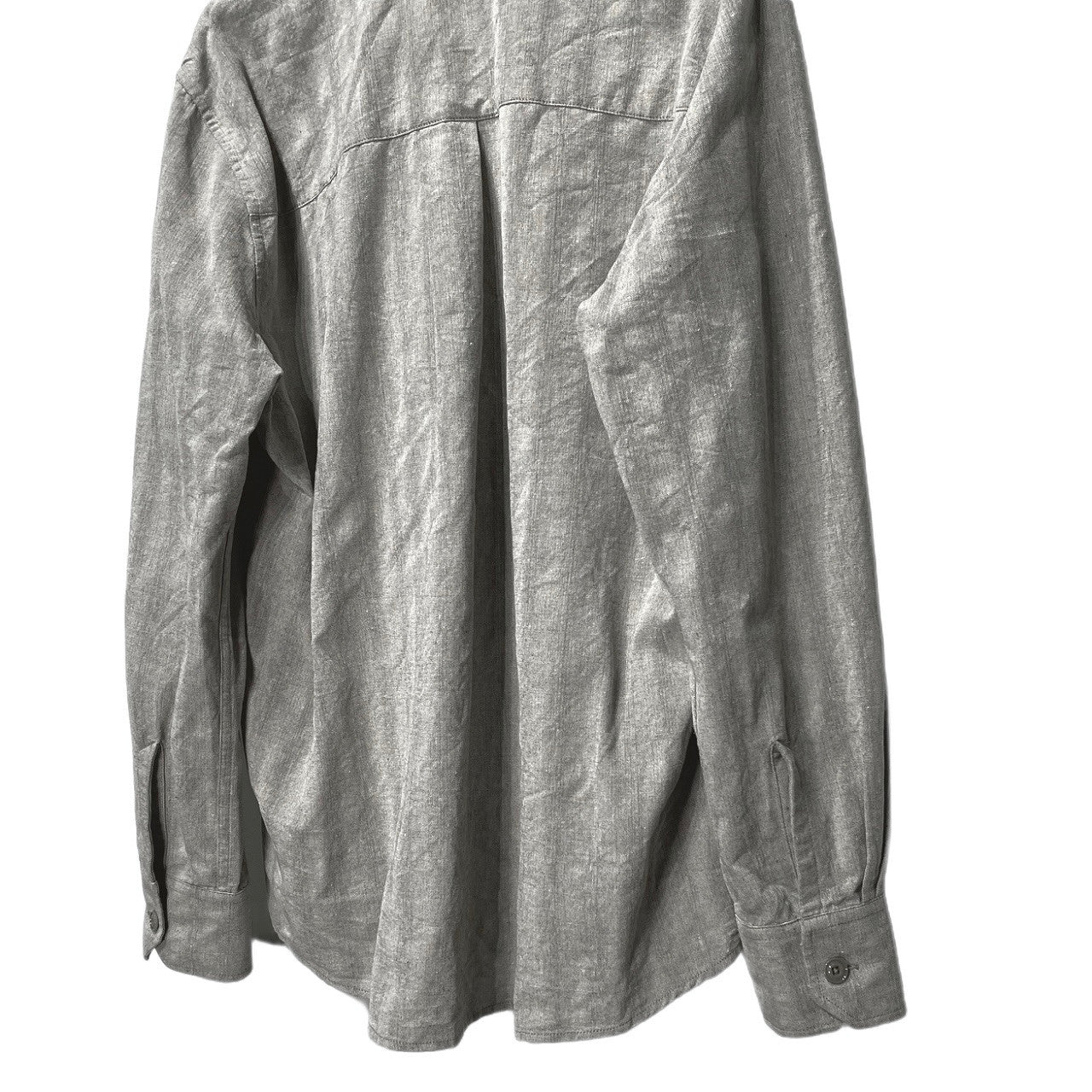 OUR LEGACY 26SS Shadow Stripe Regular Shirt Gray Size 44