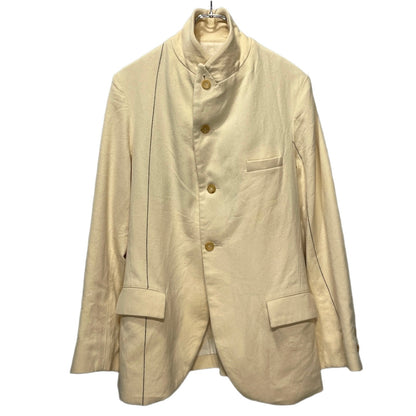 Paul Harnden Shoemakers Beige Pinstripe Wool Tweed 4B Size S