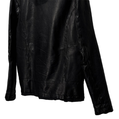 GIORGIO BRATO 17SS Lamb Leather Hooded Jacket Size 46