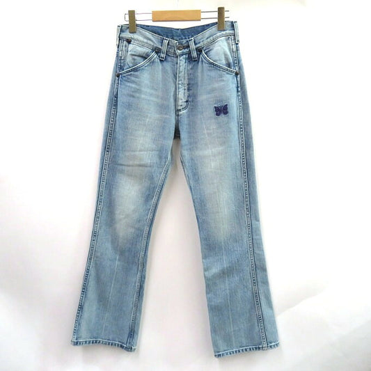 Needles x Wrangler Flare Denim Indigo Jeans Pants Size XS