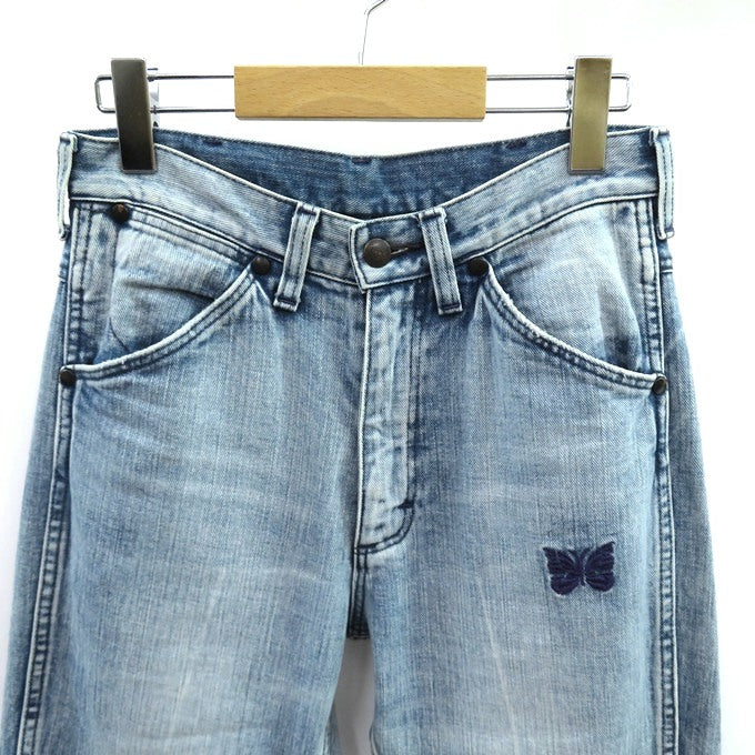 Needles x Wrangler Flare Denim Indigo Jeans Pants Size XS