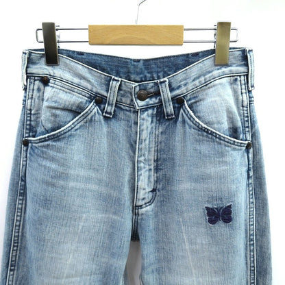 Needles x Wrangler Flare Denim Indigo Jeans Pants Size XS