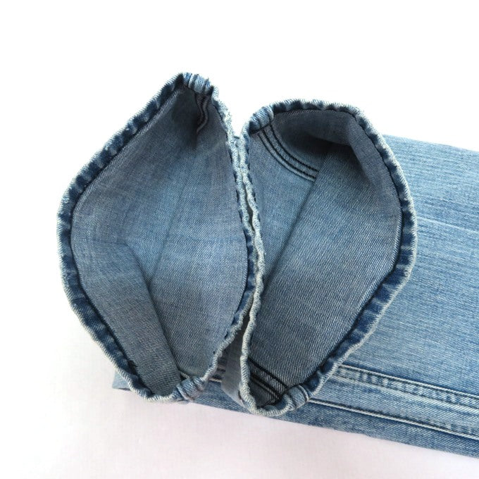 Needles x Wrangler Flare Denim Indigo Jeans Pants Size XS