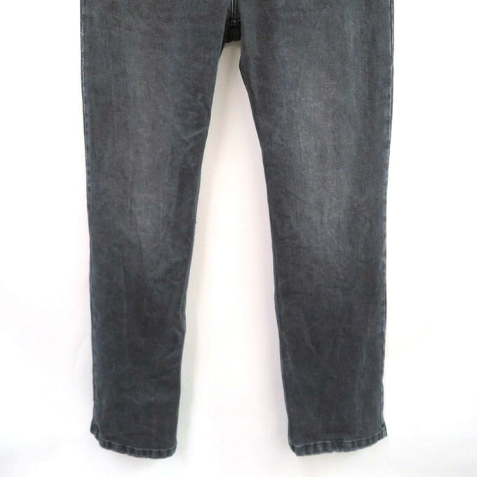 AMI PARIS Straight Black Denim Pants Size 28