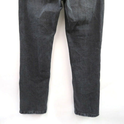 AMI PARIS Straight Black Denim Pants Size 28