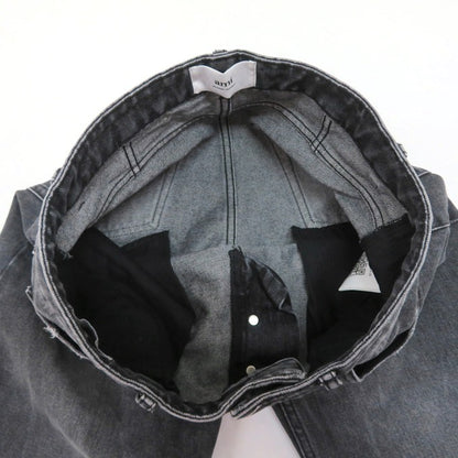 AMI PARIS Straight Black Denim Pants Size 28