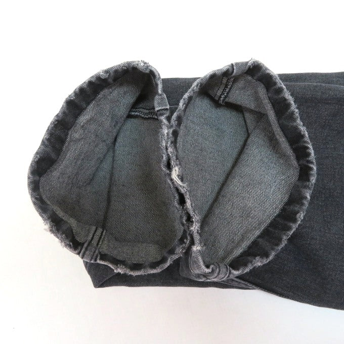 AMI PARIS Straight Black Denim Pants Size 28