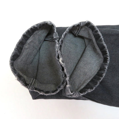 AMI PARIS Straight Black Denim Pants Size 28