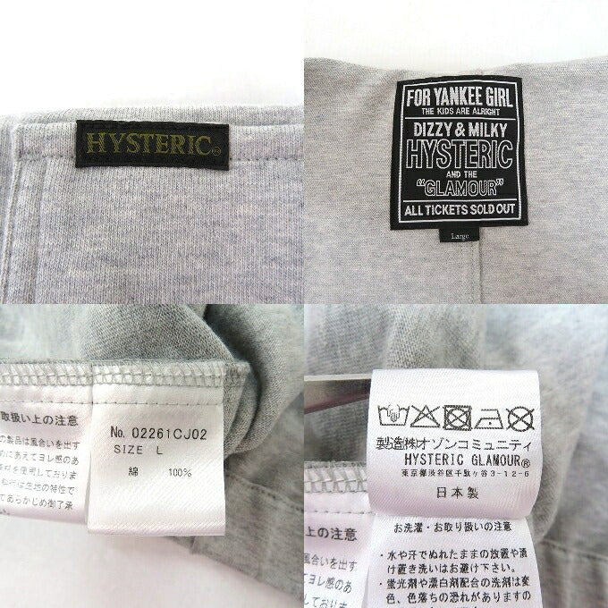 HYSTERIC GLAMOUR Gray Field Jacket Size L
