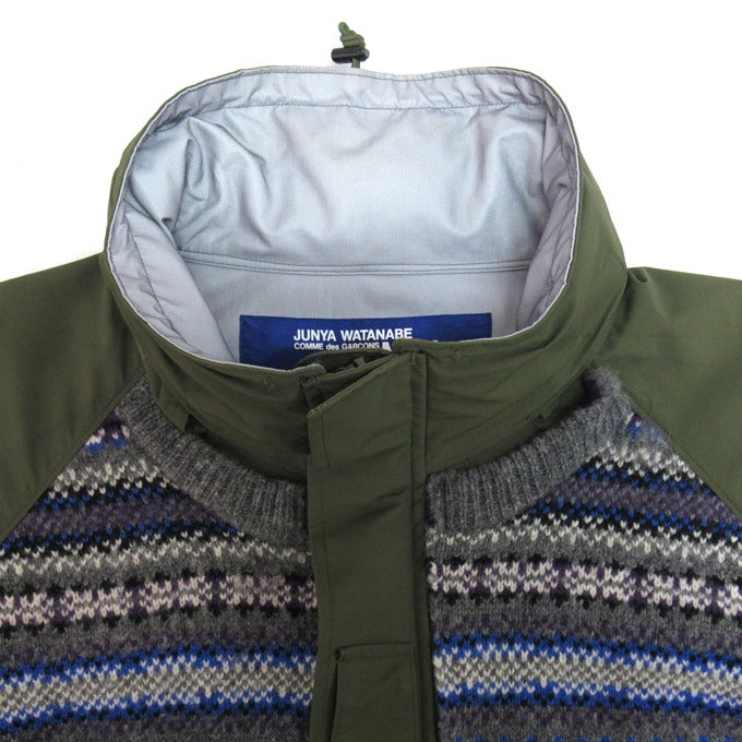 COMME des GAR 21AW Nylon Jacquard Jacket Multi Size M