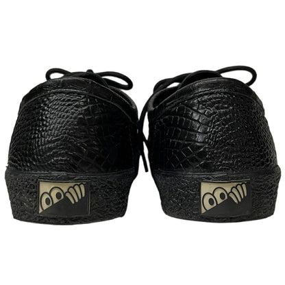 Last Resort AB MOC LO Black Croc Embossed Leather Size 29cm