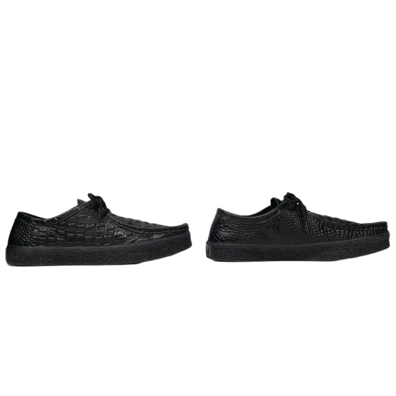 Last Resort AB MOC LO Black Croc Embossed Leather Size 29cm