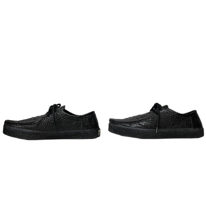 Last Resort AB MOC LO Black Croc Embossed Leather Size 29cm
