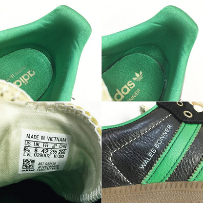 adidas x Wales Bonner Samba Black/Green Sneakers Size 8.5
