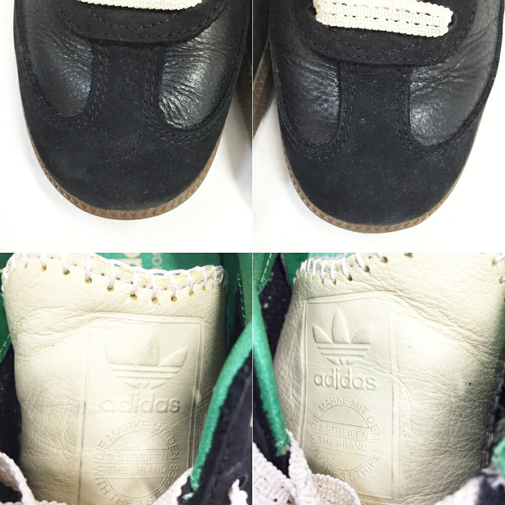 adidas x Wales Bonner Samba Black/Green Sneakers Size 8.5