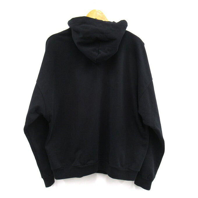 BALENCIAGA 22SS Cities Paris Logo Hoodie Black Size L