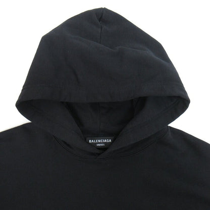 BALENCIAGA 22SS Cities Paris Logo Hoodie Black Size L