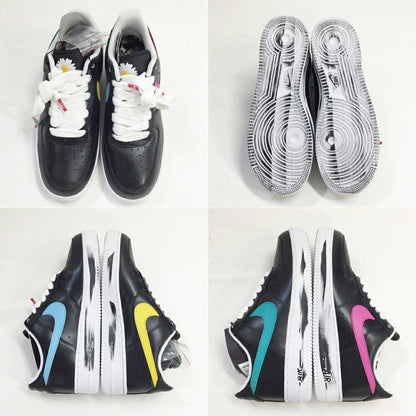 PARANOISE x Nike Air Force 1 '07 Black Sneakers Size 10