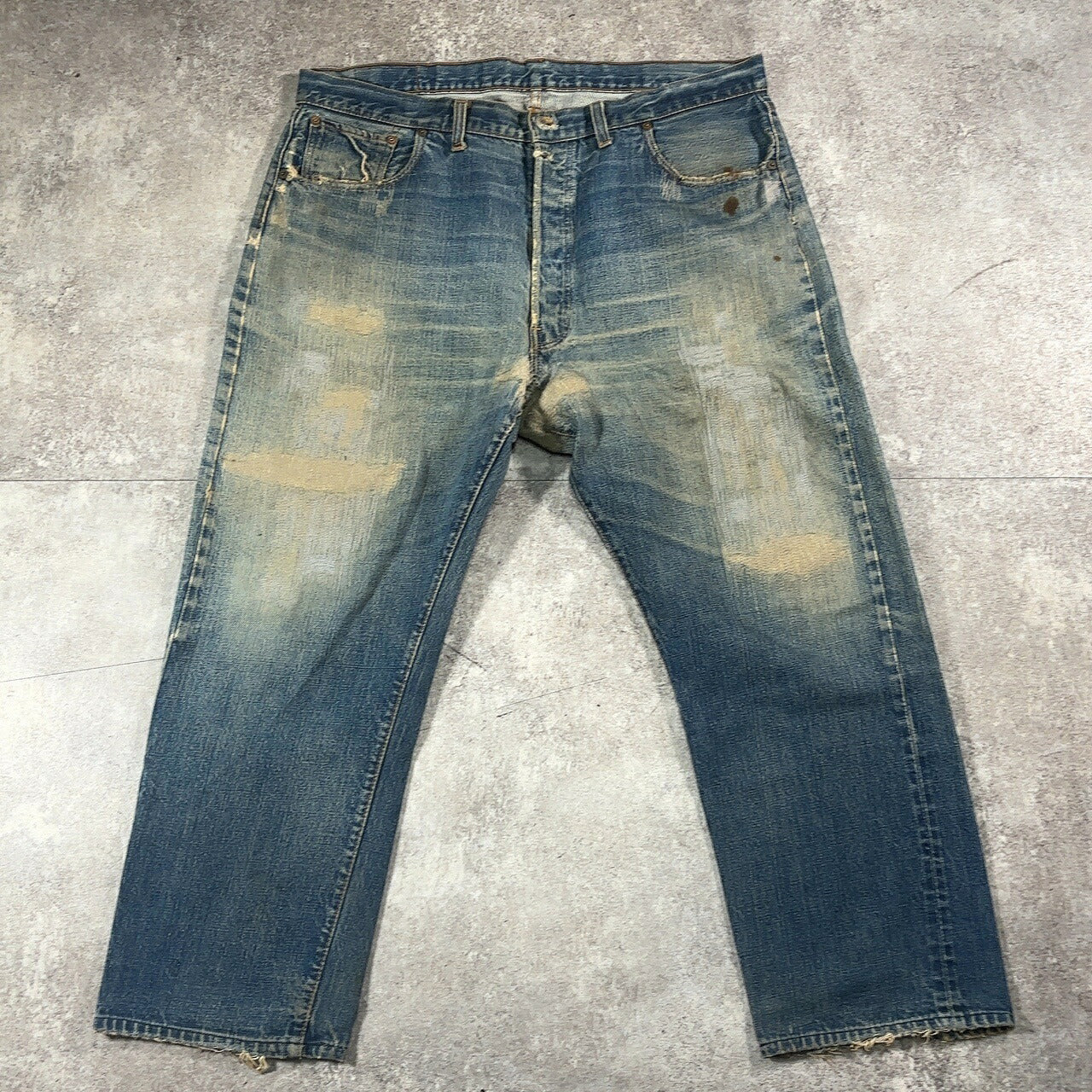 LEVI'S 60s-70s Big-E 501 Blue Made in USA Vintage Jeans