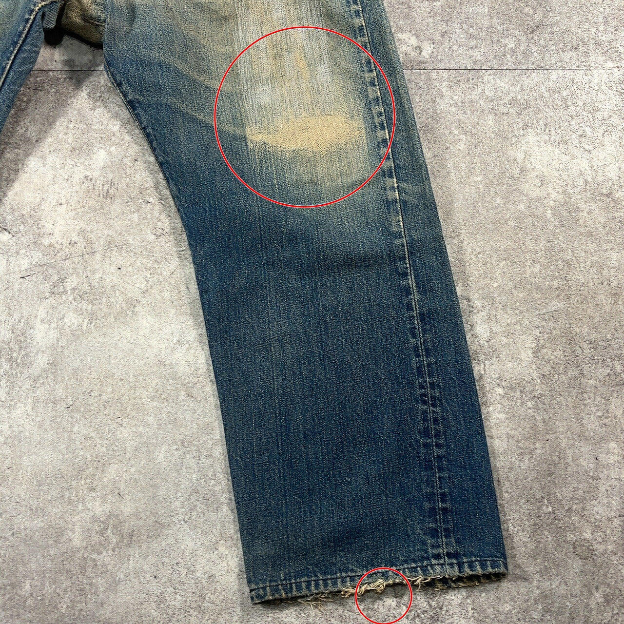 LEVI'S 60s-70s Big-E 501 Blue Made in USA Vintage Jeans