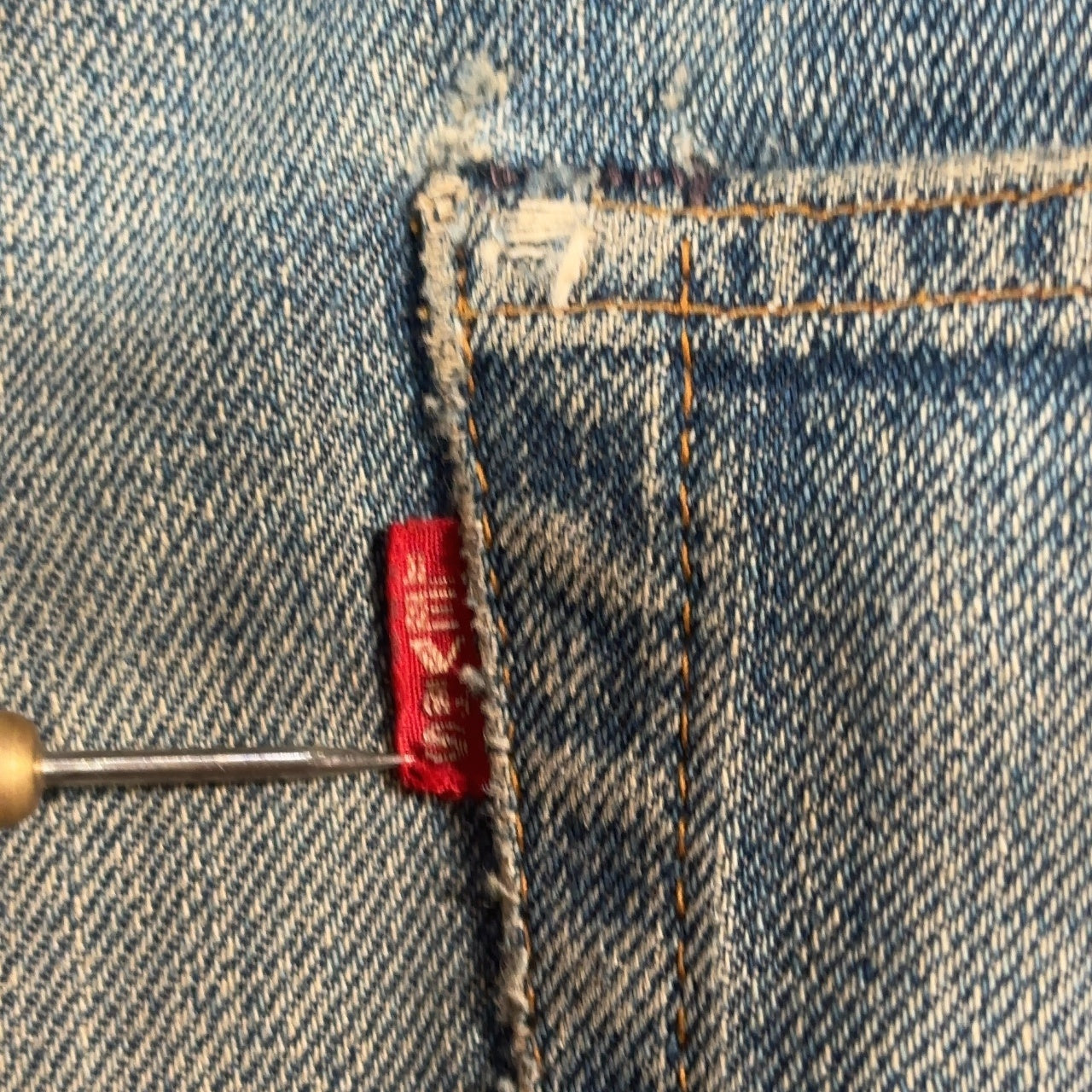 LEVI'S 60s-70s Big-E 501 Blue Made in USA Vintage Jeans