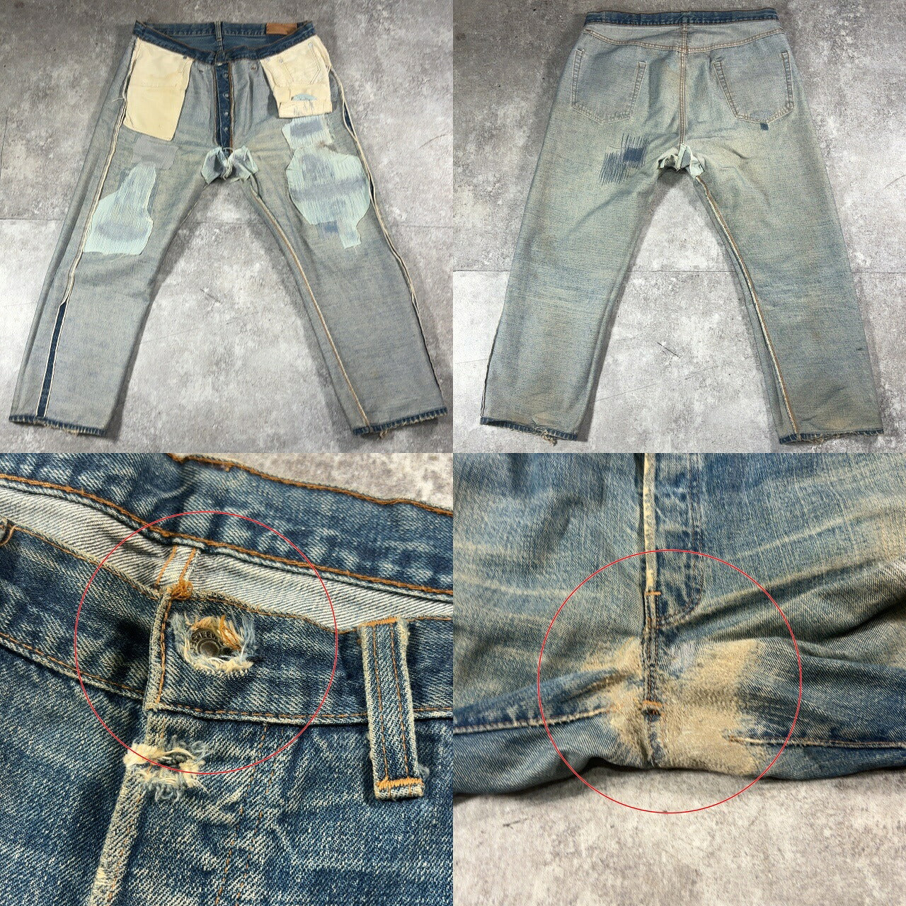 LEVI'S 60s-70s Big-E 501 Blue Made in USA Vintage Jeans