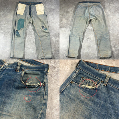 Levi's 60s 70s Vintage 505 Big-E 42TALON Jeans Size W38