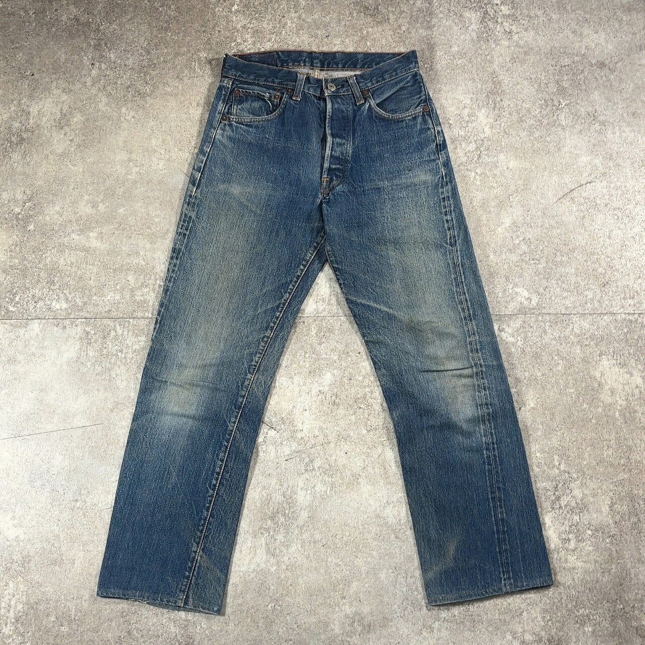 LEVI'S Vintage 60s Big-E 501 Denim Jeans Blue Size W28