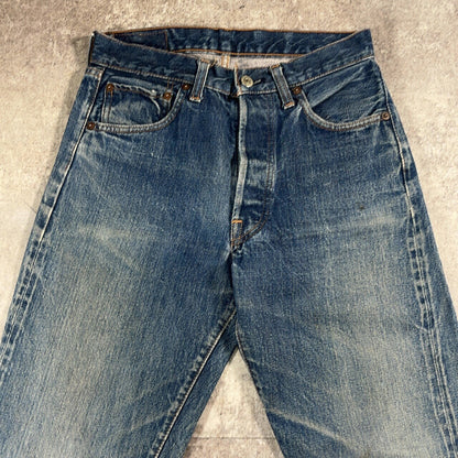 LEVI'S Vintage 60s Big-E 501 Denim Jeans Blue Size W28