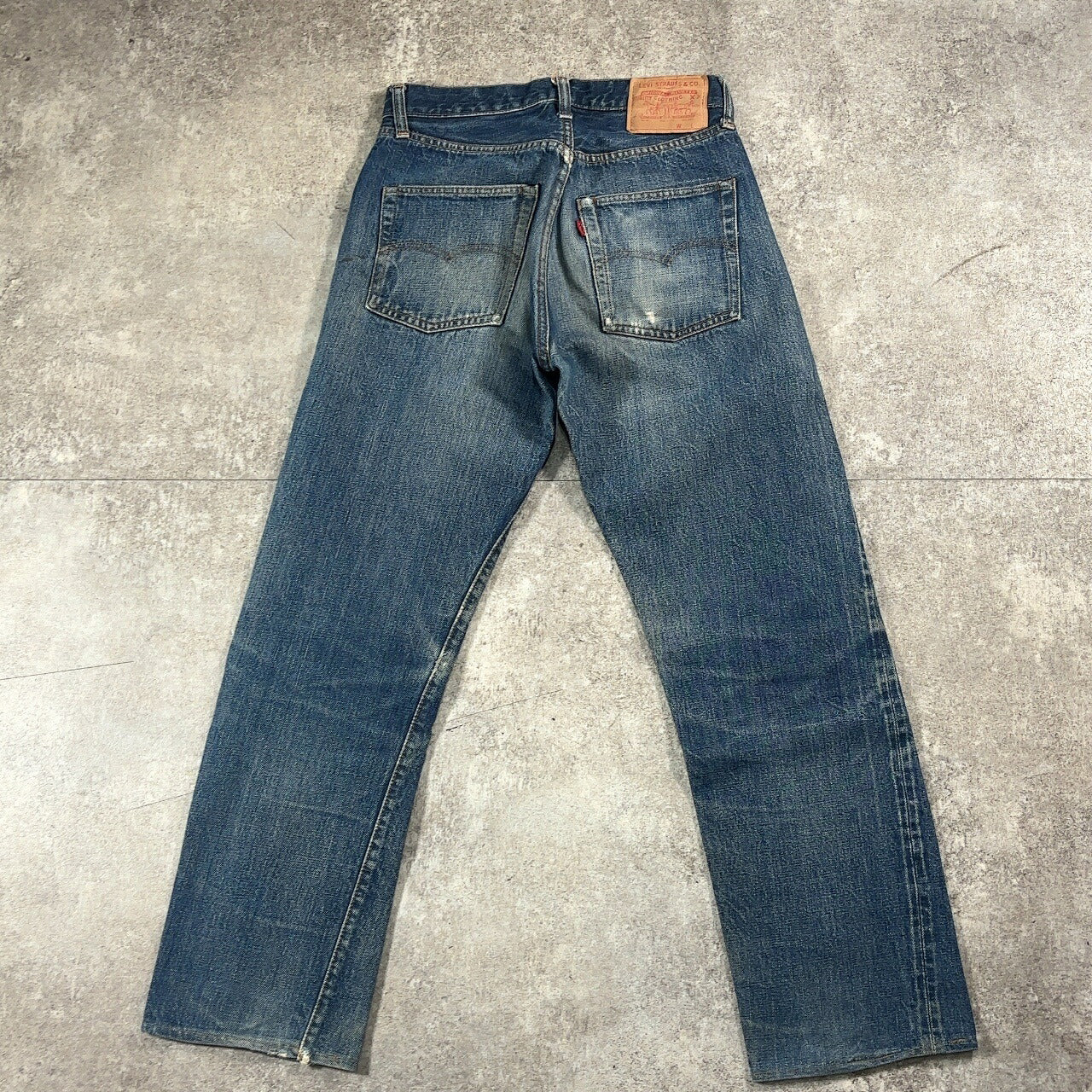LEVI'S Vintage 60s Big-E 501 Denim Jeans Blue Size W28