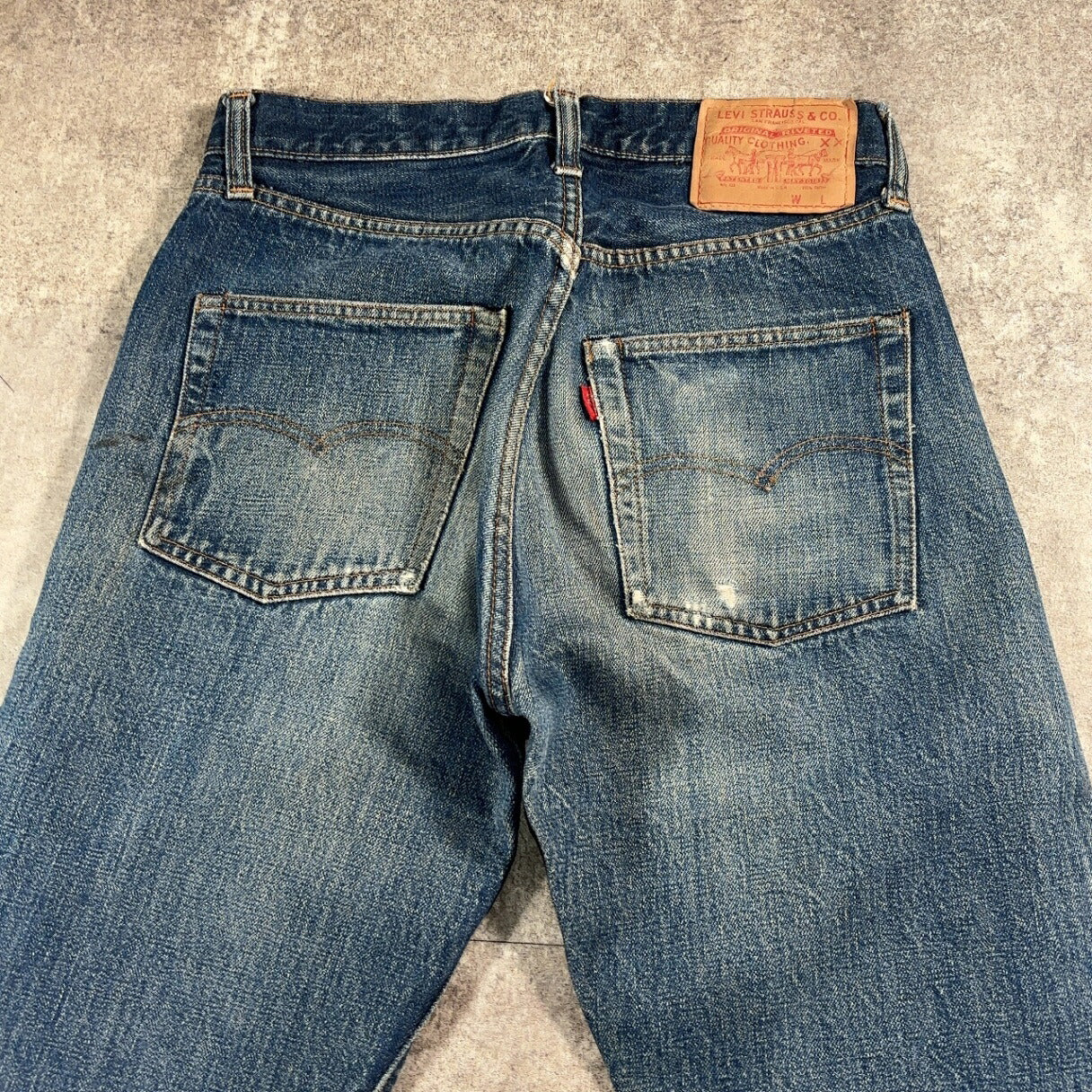 LEVI'S Vintage 60s Big-E 501 Denim Jeans Blue Size W28