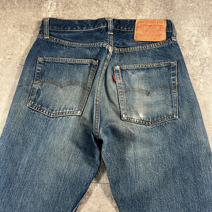 LEVI'S Vintage 60s Big-E 501 Denim Jeans Blue Size W28