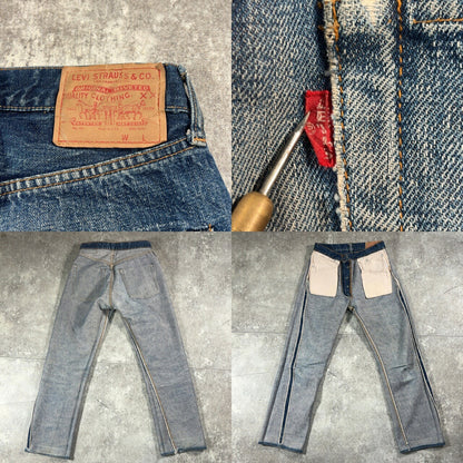 LEVI'S Vintage 60s Big-E 501 Denim Jeans Blue Size W28