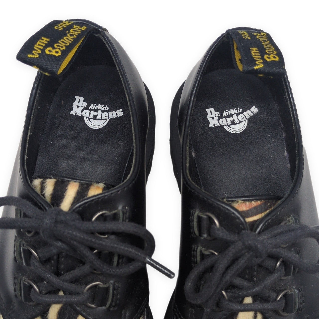 Dr. Martens RAMSEY ZEB Creeper Zebra Pony Hair Size UK6