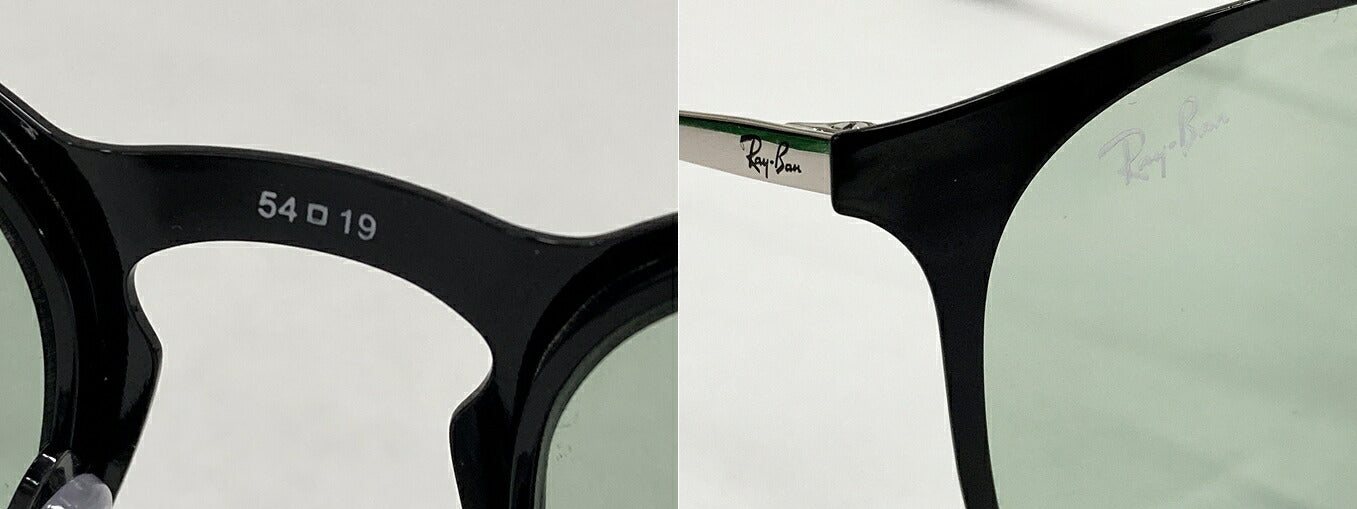 ERIKA METAL Ray-Ban RB3539 Black Tint Sunglasses Size 54