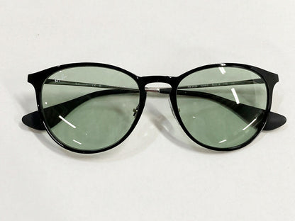ERIKA METAL Ray-Ban RB3539 Black Tint Sunglasses Size 54