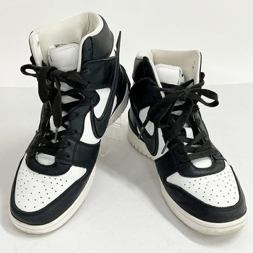 AMBUSH x Nike Dunk High Black/White Sneakers Size 27cm