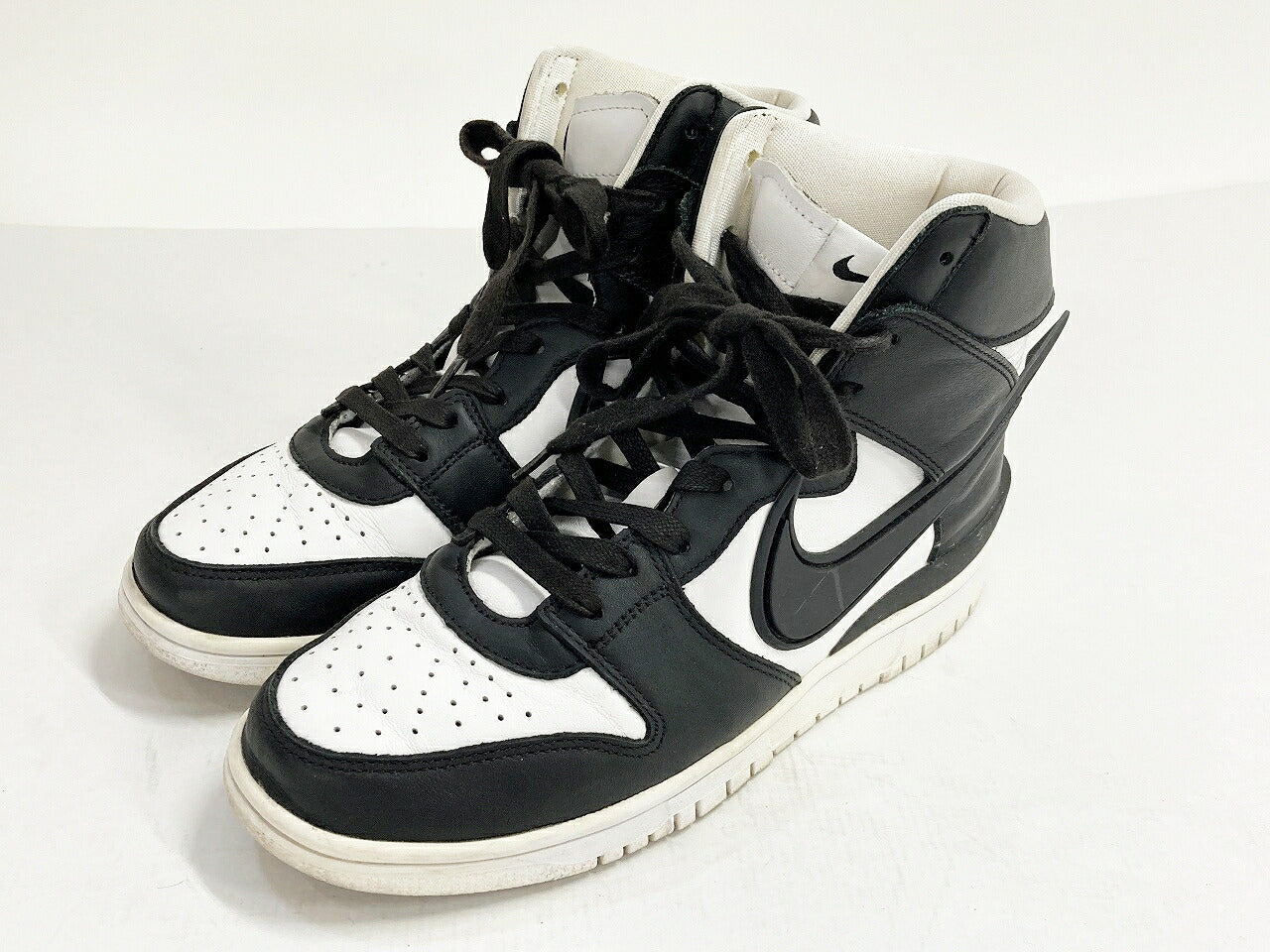 AMBUSH x Nike Dunk High Black/White Sneakers Size 27cm