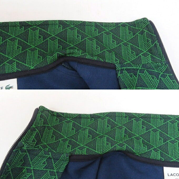 LACOSTE Monogram Jacquard Track Jacket Green Size US